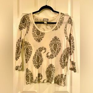 Lucky brand sz M blouse